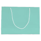Bleke Robin Egg Blue Solid Color Groot Cadeauzakje (Achterkant)