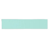 Bleke Robin Egg Blue Solid Color Korte Tafelloper (Horizontaal)
