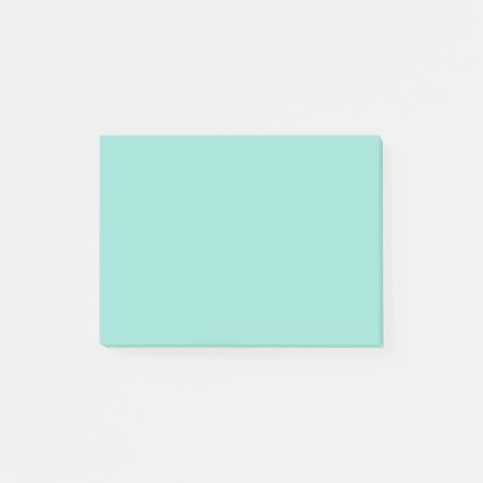 Bleke Robin Egg Blue Solid Color Post-it® Notes (Voorkant)