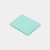 Bleke Robin Egg Blue Solid Color Post-it® Notes (Schuin)
