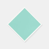Bleke Robin Egg Blue Solid Color Servet (Hoek)
