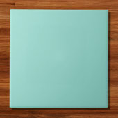 Bleke Robin Egg Blue Solid Color Tegeltje