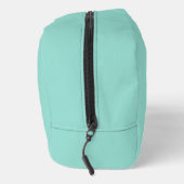 Bleke Robin Egg Blue Solid Color Toilettasje (Rechts)