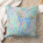 Bleke rode bladeren kussen (Deken)