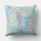 Bleke rode bladeren kussen (Achterkant)