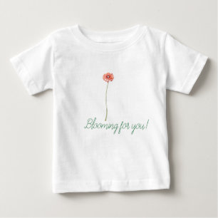 Bleke Rode Gerbera Bloem