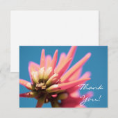 Bleke rode roze Erythrina FlowerHartelijk dank voo (Voorkant / Achterkant)