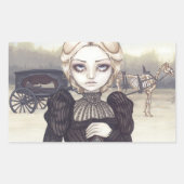 "Bleke rouw" Sticker (Voorkant)