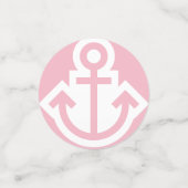 Bleke Roze Anker  Confetti (Kleine voorkant)