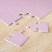 Bleke Roze Aura Ombre Legpuzzel (Zijkant)