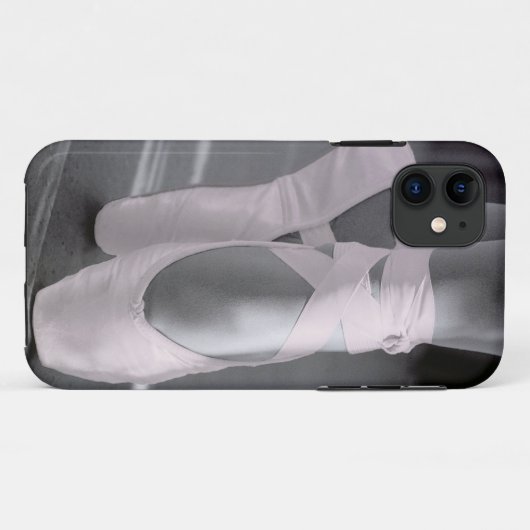 Bleke roze balletschoenen Case-Mate iPhone case (Achterkant (horizontaal))