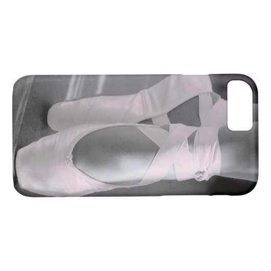 Bleke roze balletschoenen Case-Mate iPhone case (Achterkant (Horizontaal))