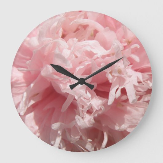 Bleke roze blauw wandslot Grote Klok (Voorkant)