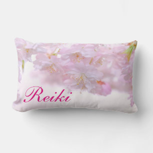 Bleke roze bloem Reiki Blossom Kussen