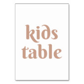 Bleke roze blush eenvoudige minimalistische bruilo kaart (Achterkant)