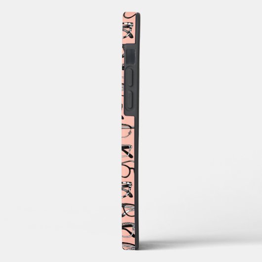 Bleke roze bril, eigeel, eierkleding Case-Mate iPhone case (Achterkant / Links)
