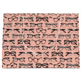 Bleke roze bril, eigeel, eierkleding groot cadeauzakje (Voorkant)