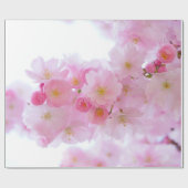 Bleke roze Cherry Blossom Cadeaupapier (Vlak)