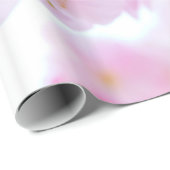 Bleke roze Cherry Blossom Cadeaupapier (Rol Hoek)