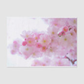 Bleke roze Cherry Blossom Tissuepapier (Voorkant)