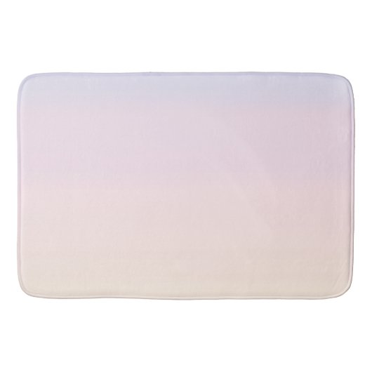 Bleke roze en blauw ombre badmat (Voorkant)