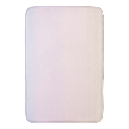 Bleke roze en blauw ombre badmat (Voorkant Verticaal)