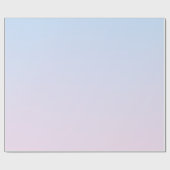 Bleke Roze en Blauwe Verloopachtergrond Cadeaupapier (Vlak)