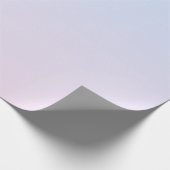 Bleke Roze en Blauwe Verloopachtergrond Cadeaupapier (Hoek)