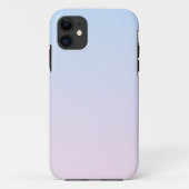 Bleke Roze en Blauwe Verloopachtergrond Case-Mate iPhone Case (Achterkant)
