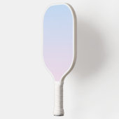 Bleke Roze en Blauwe Verloopachtergrond Pickleball Paddle (Links)