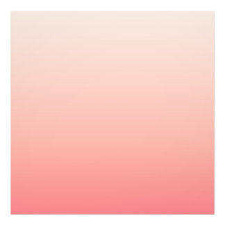 Bleke roze en perzik gradiënt foto afdruk