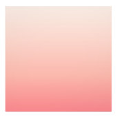 Bleke roze en perzikgradiënt foto afdruk (Voorkant)