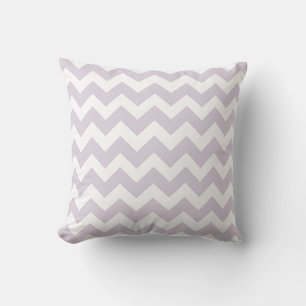 Bleke roze en witte Chevron Zig Zag Pillow Kussen