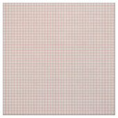 Bleke roze en witte geruite gingham plaid stof (Swatch)