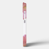 Bleke roze gerbera daisy Hoesje-Mate iPhone case (Achterkant / Links)