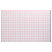 Bleke roze Gingham-cheque Stof (Fat Quarter)