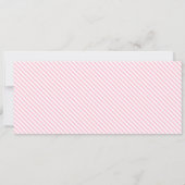 Bleke Roze Paascheque Cadeaubon Kaart (Achterkant)