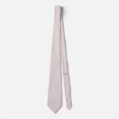 Bleke Roze Pastel Solid Texture Stropdas (Voorkant)