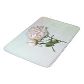 Bleke Roze Pioen en Knop Badmat (Gekanteld)