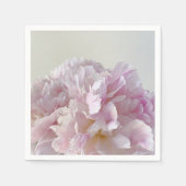 Bleke roze pony closeup servet (Voorkant)