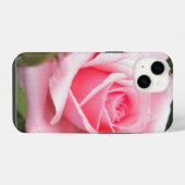Bleke Roze Roos iPhone Hoesje (Achterkant horizontaal)