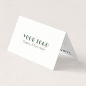 Bleke roze Roses Bouquet Illustratie Visitekaartje (Achterkant)