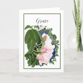 Bleke Roze Roze kaart