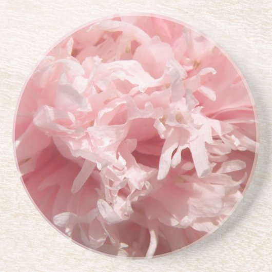 Bleke roze roze Onderzetters (Voorkant)