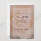 Bleke Roze Roze Opleiding van het Leven Memorial Kaart (Voorkant)