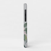 Bleke Roze Rozen Met bewerkbare achtergrond Case-Mate iPhone Case (Achterkant/links)