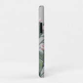 Bleke Roze Rozen Met bewerkbare achtergrond Case-Mate iPhone Case (Achterkant/rechts)