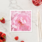 bleke roze rozenblaadjes servet (Insitu)