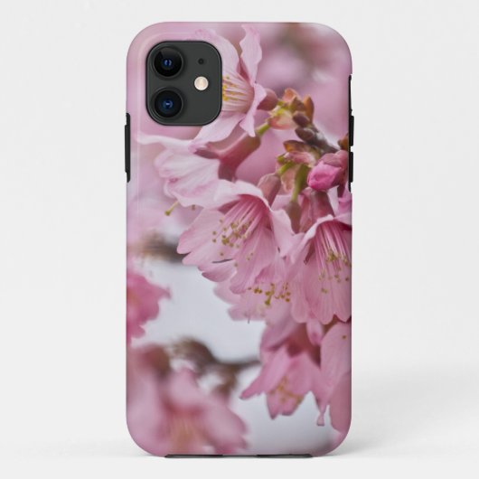 Bleke Roze Sakura Kersenbloesem Case-Mate iPhone Case (Achterkant)