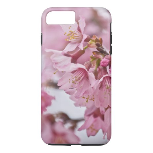 Bleke Roze Sakura Kersenbloesem Case-Mate iPhone Case (Achterkant)